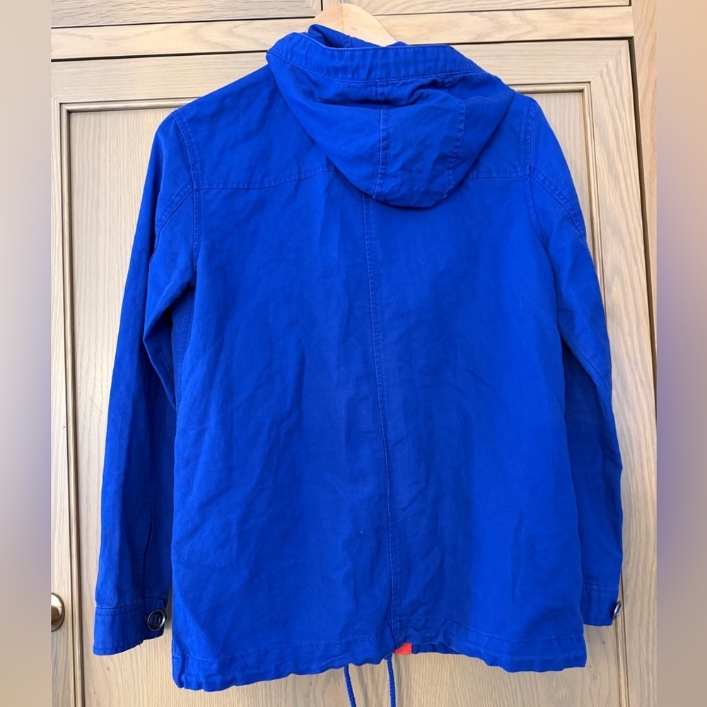 J. Crew Colorblock Anorak Utility Linen/Cotton Cargo Jacket 2014/ XSM - Picture 10 of 13